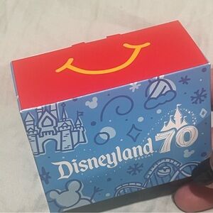 McDonald’s happy meal toy surprise Disneyland 70th Anniversary Box unopened